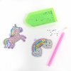 ZESTAW KREATYWNY STWÓRZ DIAMENTOWE ZAWIESZKI UNICORN DLA DZIEWCZYNKI KIDEA